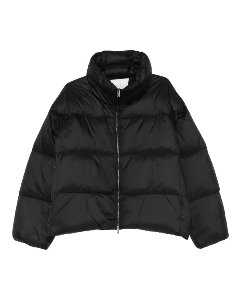 Studio Nicholson Gefütterte Jacke mit Reißverschluss - Schwarz Schwarz