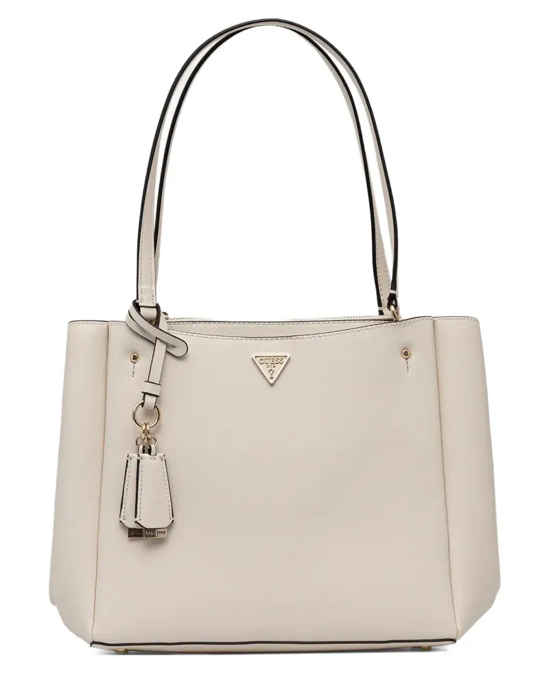 Guess Shopper mit Logo-Schild - Nude Nude