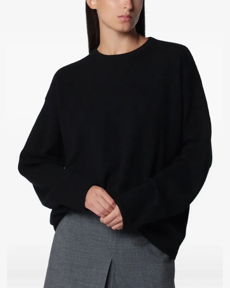 extreme cashmere Paolo Kaschmirpullover - Schwarz Schwarz
