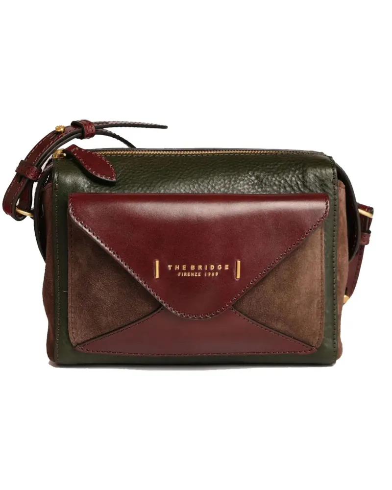 The Bridge envelope-flap cross body bag - Grün Grün