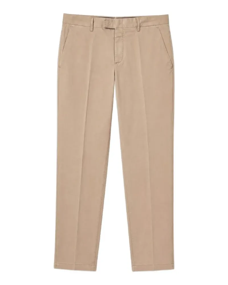 PT TORINO straight-leg chino trousers - Nude Nude