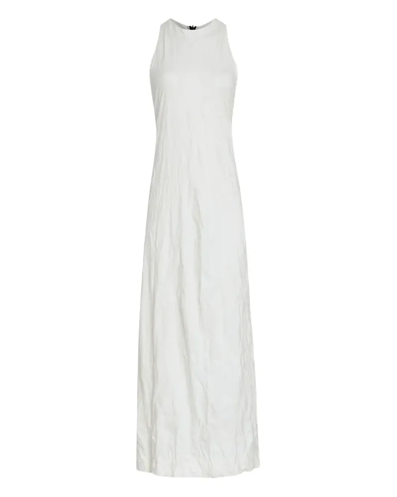 Osklen Klassisches Maxikleid - Weiß Weiß