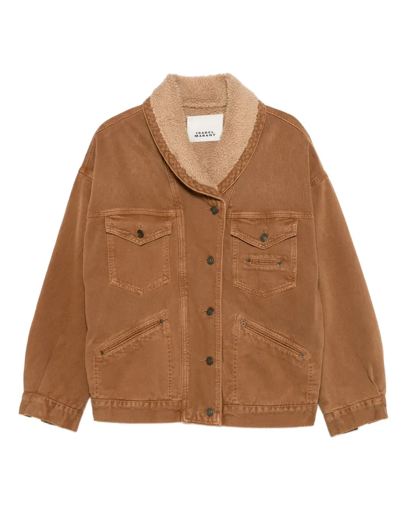 Isabel Marant Pimia Jeansjacke - Braun Braun
