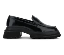 10-stöckige Loafer - Schwarz