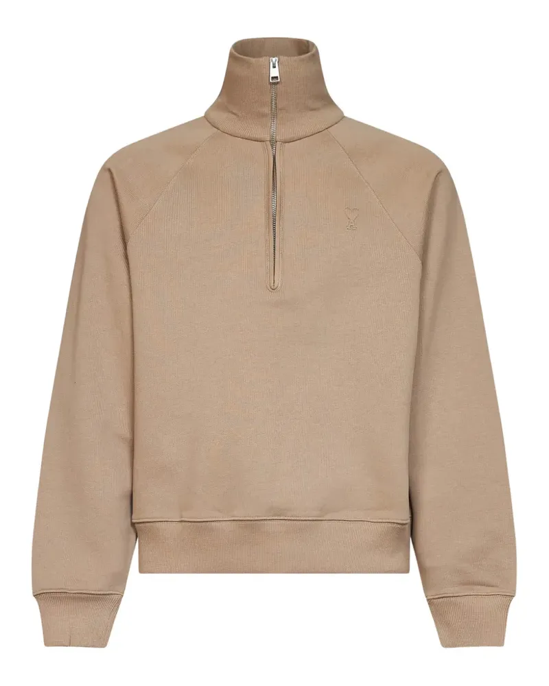 AMI Paris Ami de Coeur Pullover - Nude Nude