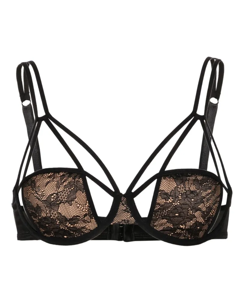 Marlies Dekkers The Art of Love BH mit Blumenspitze - Schwarz Schwarz