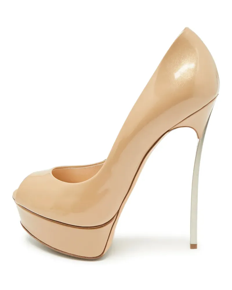 Casadei Blade Pumps - Nude Nude