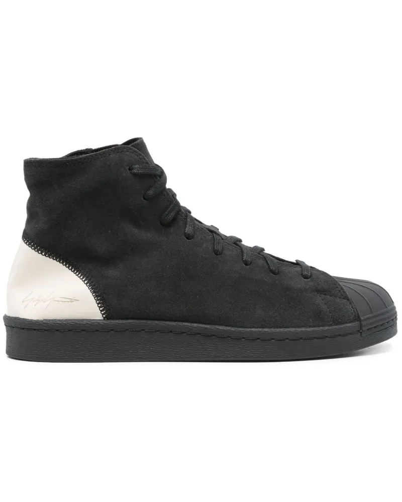 Y-3 Pro Model High-Top-Sneakers - Schwarz Schwarz