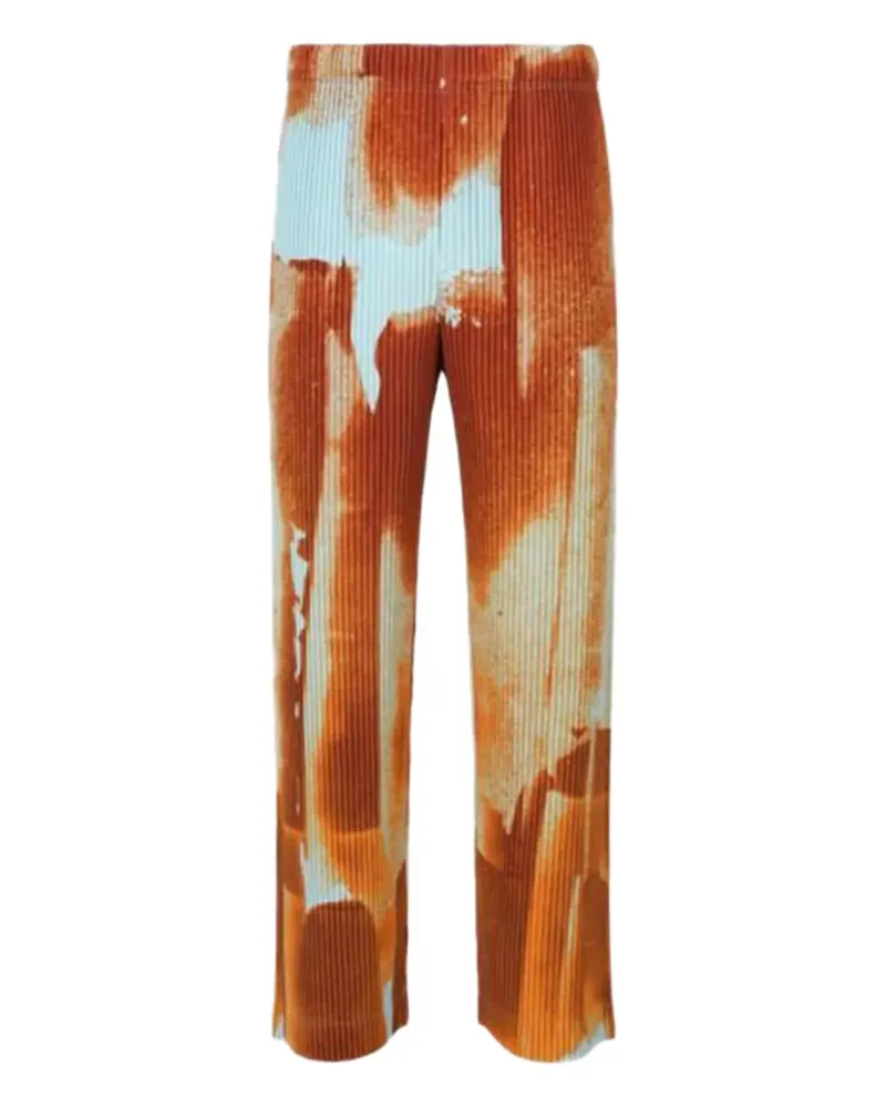 Issey Miyake Wind Walk Hose mit Falten - Orange Orange