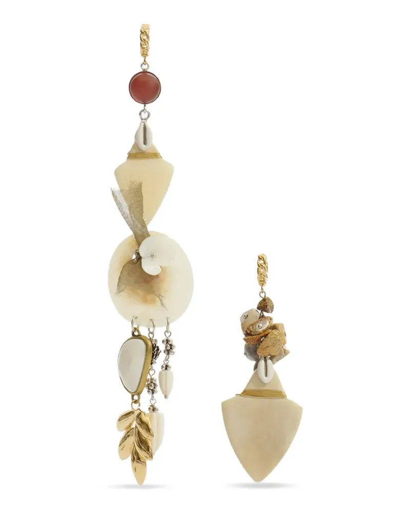 Isabel Marant Asymmetrische Anna Ohrringe - Gold Gold