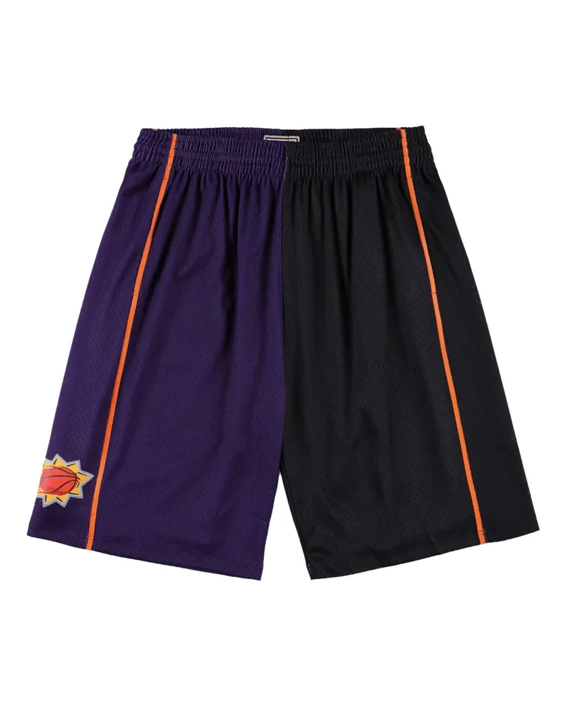 Mitchell & Ness x NBA Phoenix Suns 2001 Split Swingman Shorts - Schwarz Schwarz