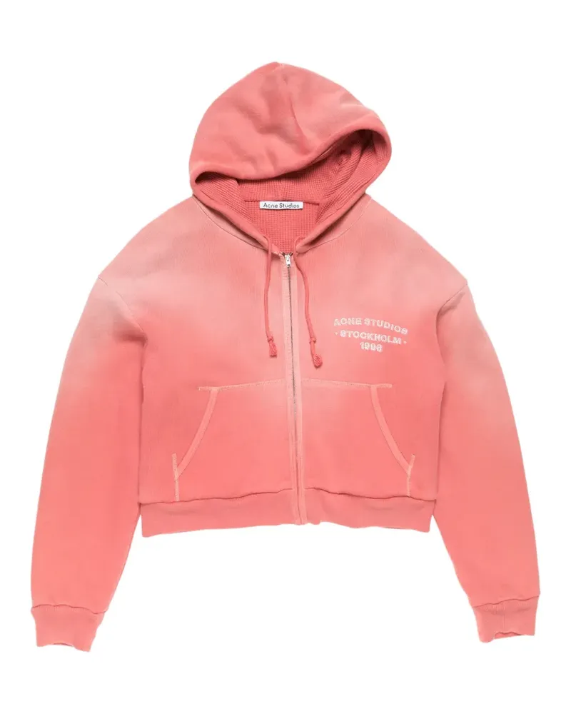 Acne Studios zip hoodie - Rot Rot