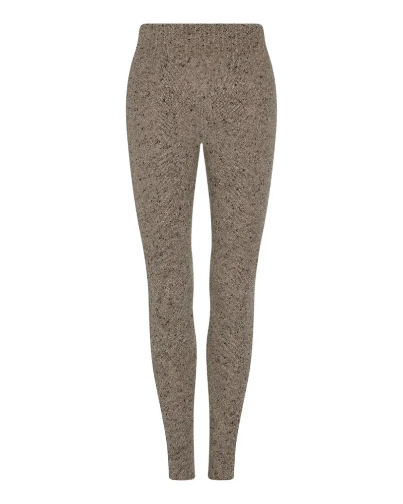 The Row Gerippte Mumuka Leggings - Braun Braun