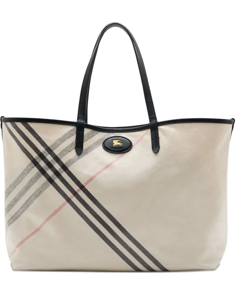 Burberry Mittelgroße Highlands Tote Bag - Nude Nude