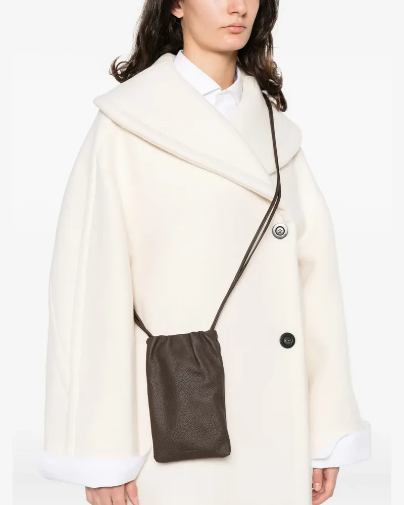 The Row Handyhülle aus Leder - Braun Braun