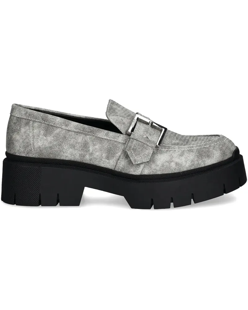 HUGO BOSS Loafer mit Plateau - Grau Grau