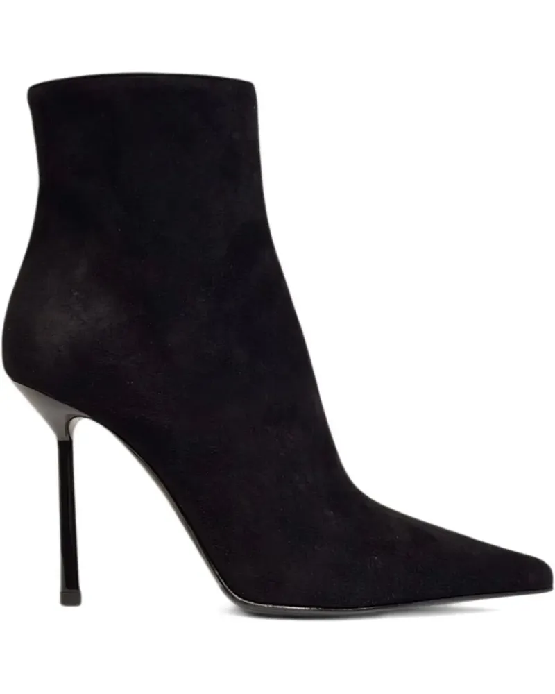 Le Silla Bella Stiefel mit spitzer Kappe 80mm - Schwarz Schwarz