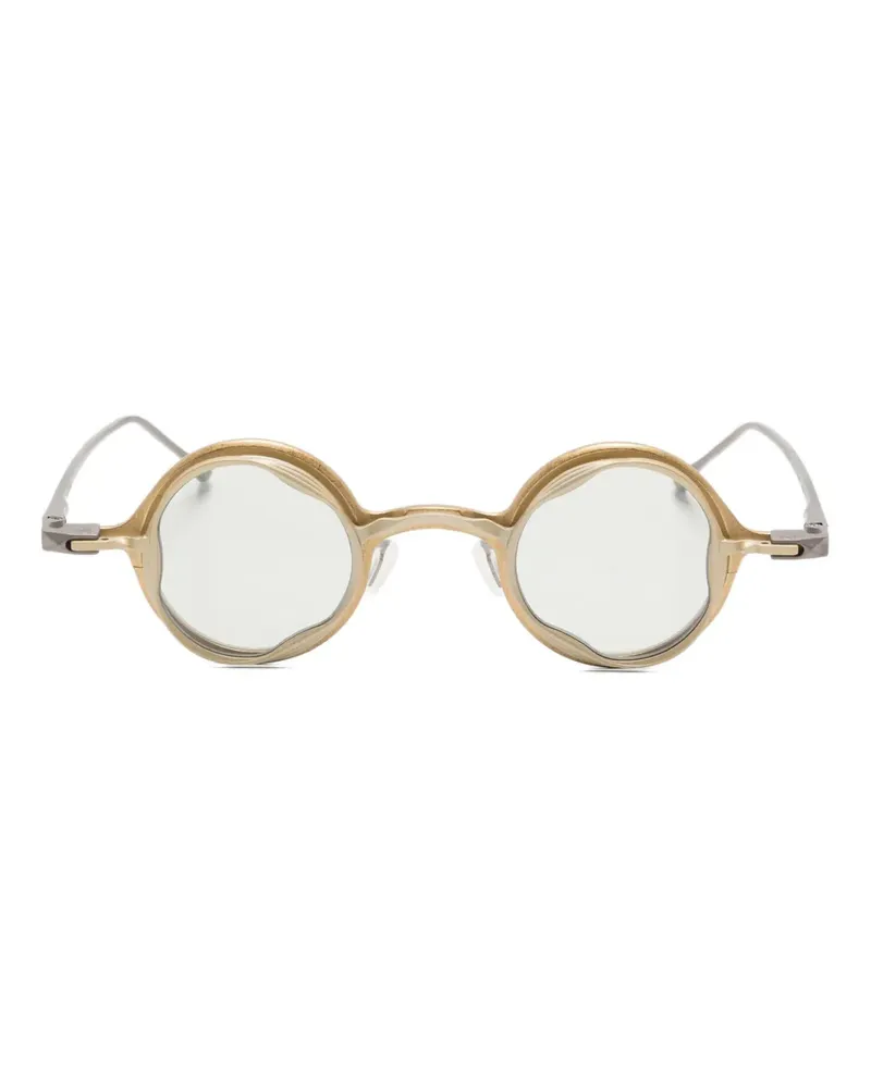 RIGARDS Brille mit rundem Gestell - Gold Gold
