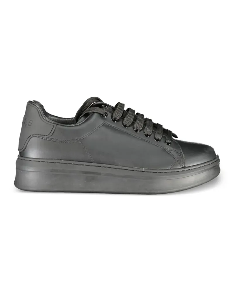Gaëlle Bonheur Sneakers aus Faux-Leder - Schwarz Schwarz