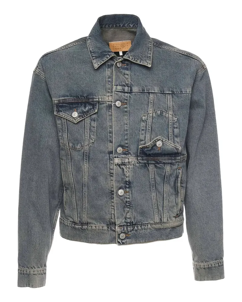 Maison Margiela cotton jacket - Blau Blau