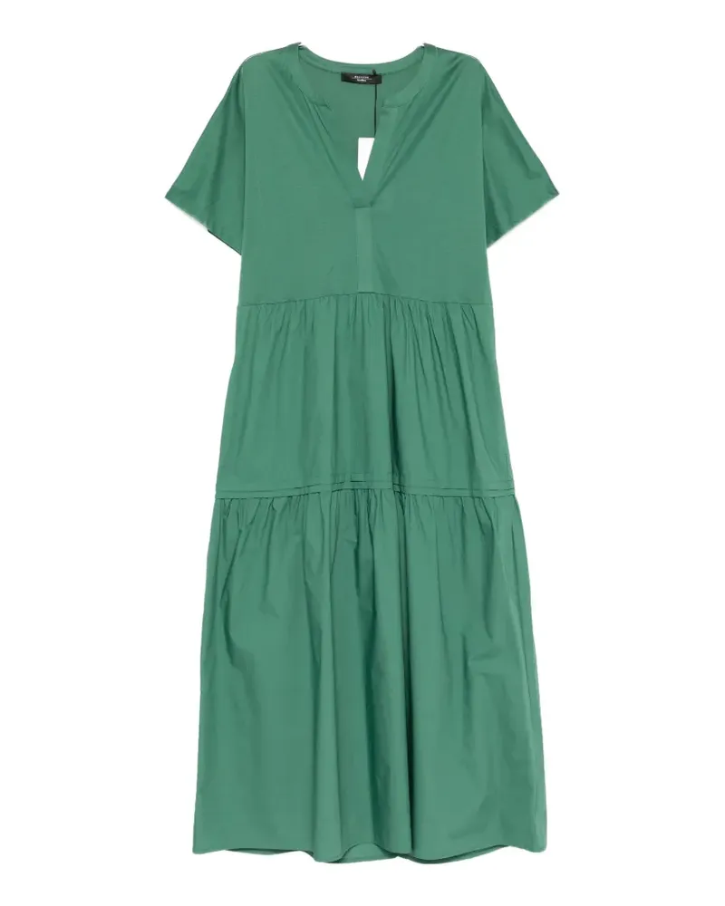 Max Mara Wkdcapsula V-neck midi dress - Grün Grün