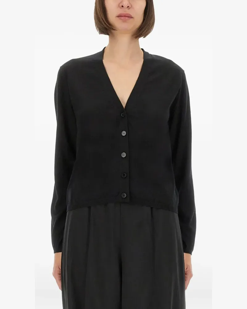 Fabiana Filippi V-neck buttoned cardigan - Schwarz Schwarz