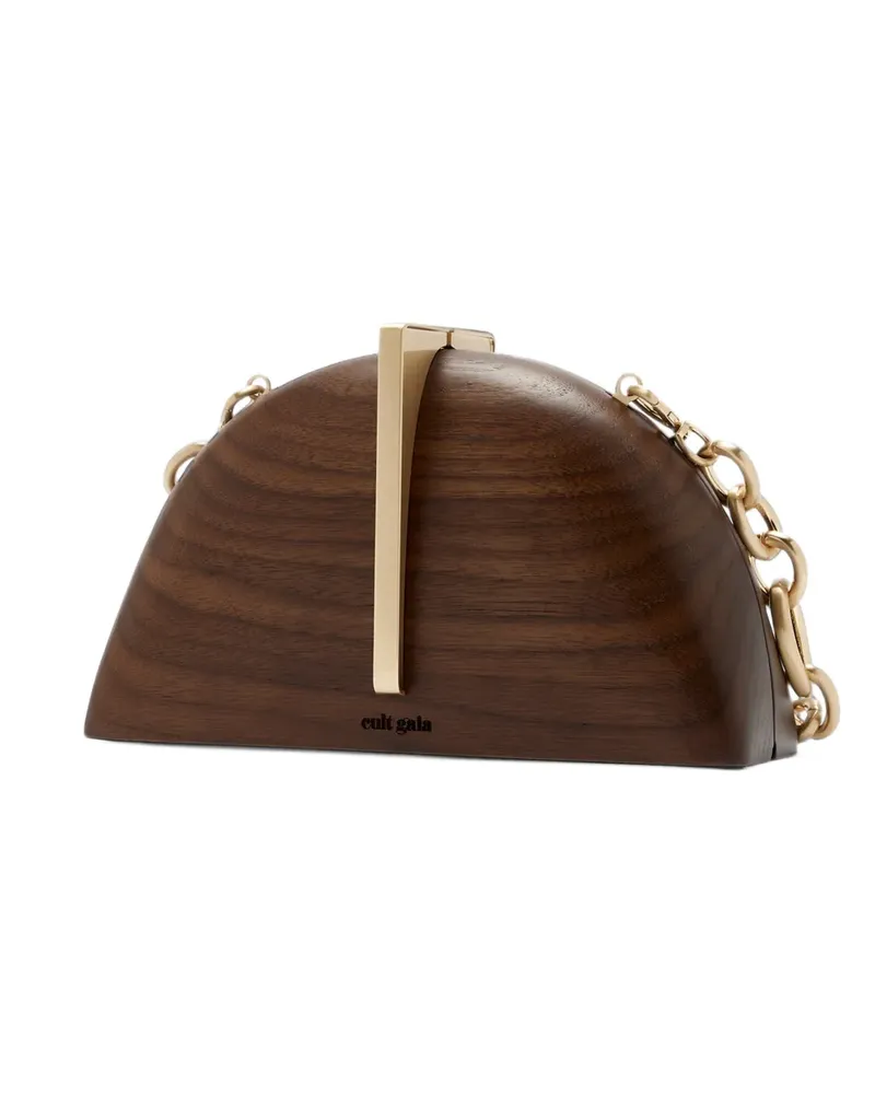Cult Gaia Laguna Clutch mit Kette - Braun Braun