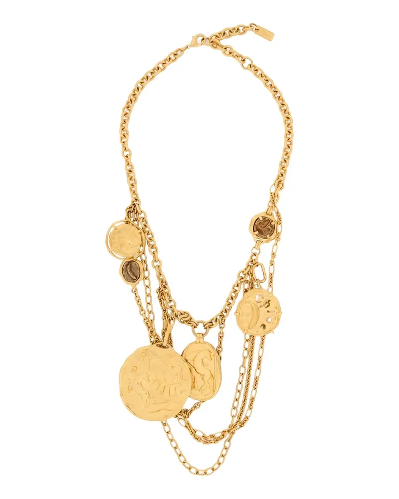 Chloé medals necklace - Gold Gold