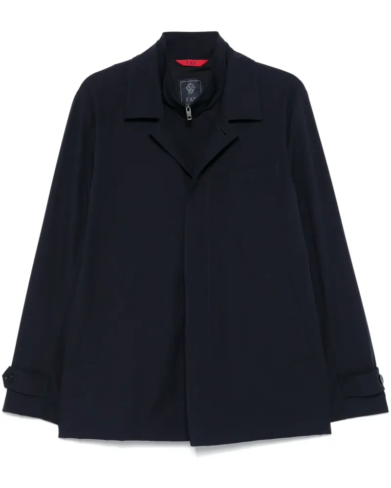 Fay Jacke im Layering-Look - Blau Blau