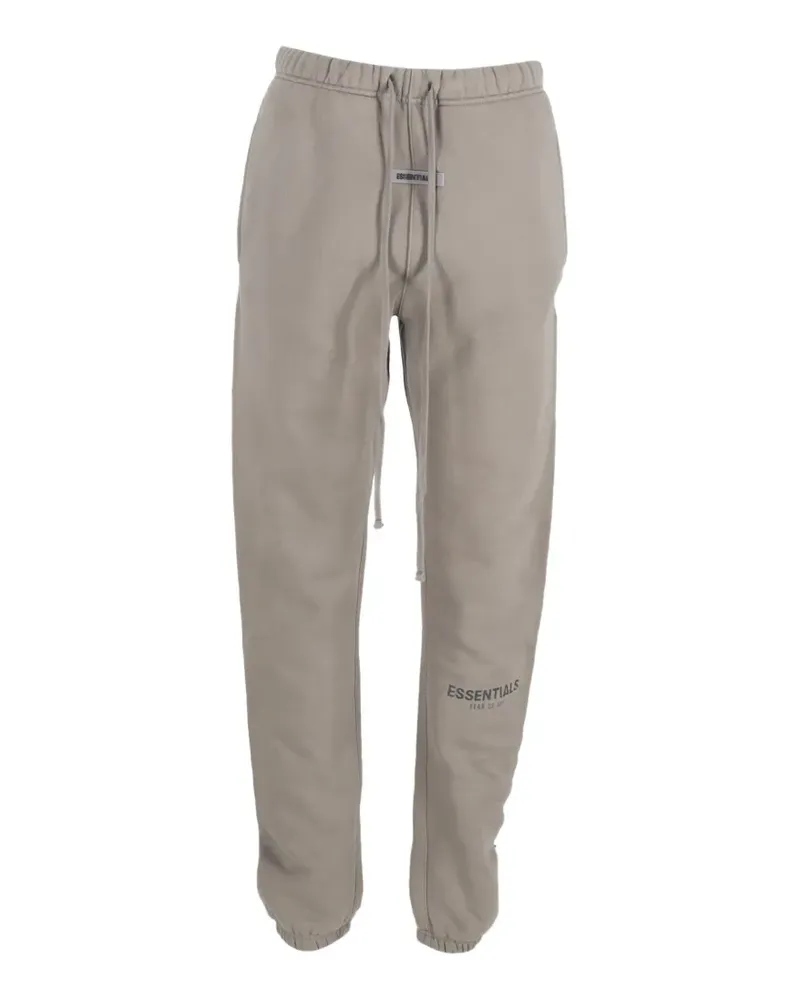 Fear of God logo-print track pants - Nude Nude
