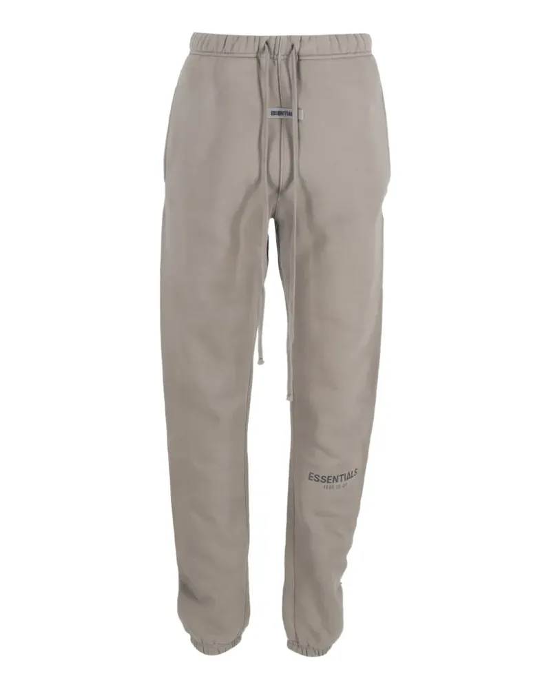 Fear of God logo-print track pants - Nude Nude
