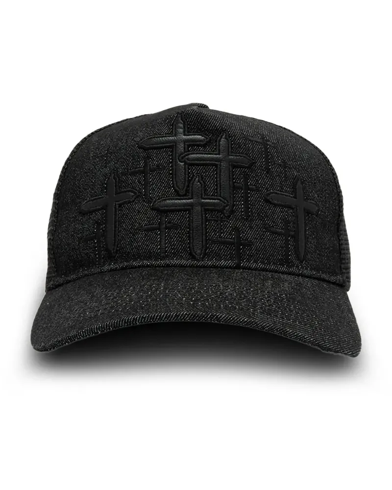 RTA Gideon Baseballkappe - BLACK CROSS Black