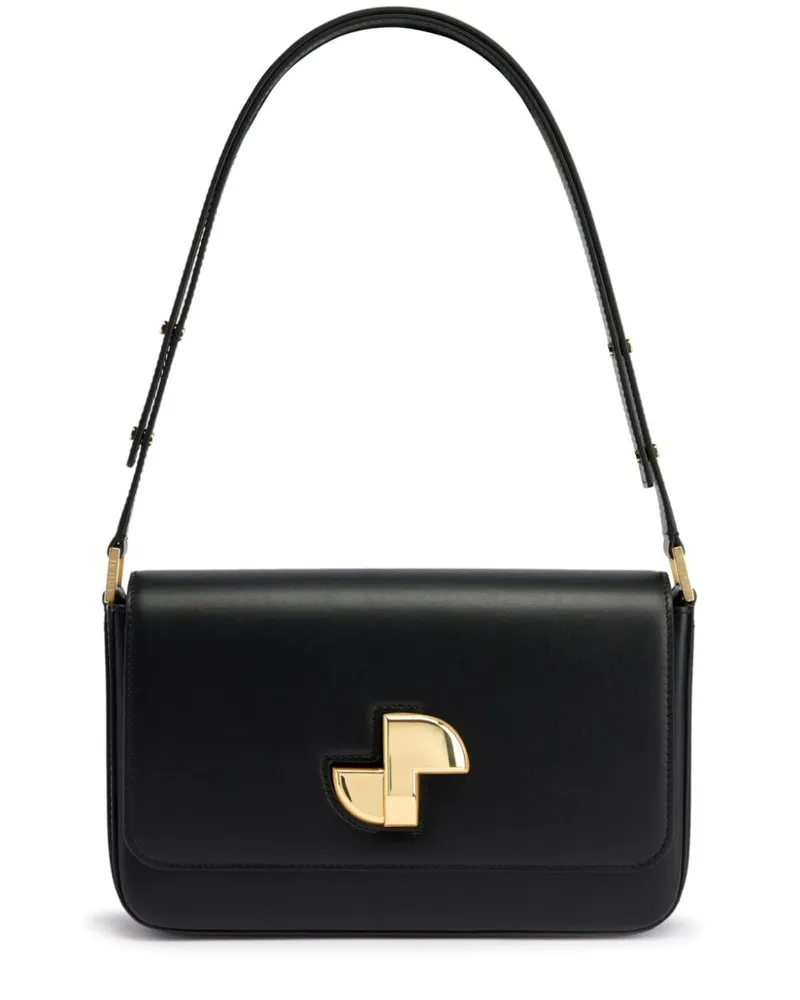 Patou Le  Lock Schultertasche - Schwarz Schwarz