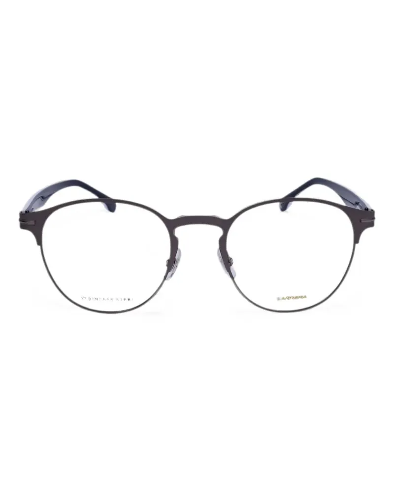 Carrera Brille mit rundem Gestell - Grau Grau