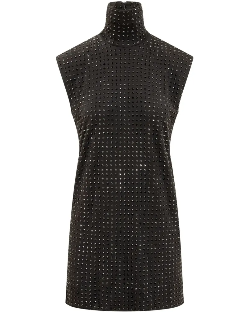 SPORTMAX Kleid mit Strass - Schwarz Schwarz