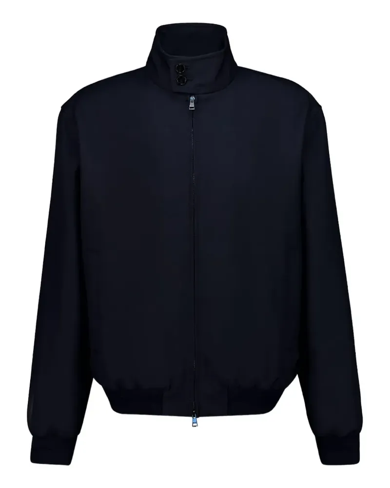 Gucci zip-up wool bomber jacket - Blau Blau