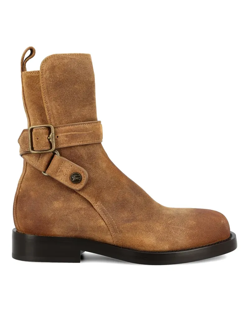 Burberry buckle strap boots - Braun Braun