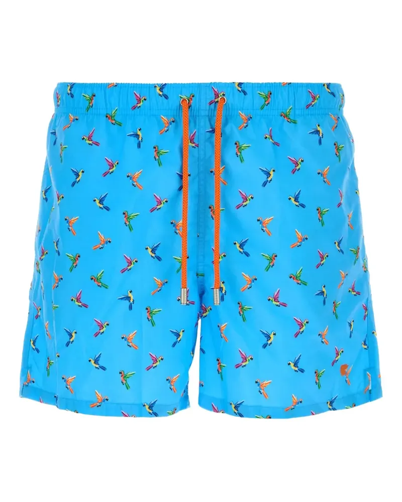 Gallo Badeshorts mit Print - Blau Blau