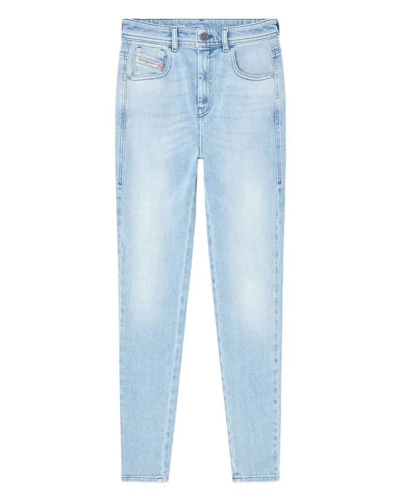 Diesel 1984 Jeans mit hohem Bund - Blau Blau