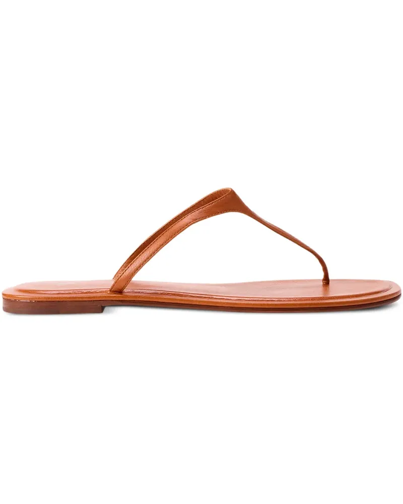 Ralph Lauren Sandalen mit Zehensteg - Braun Braun