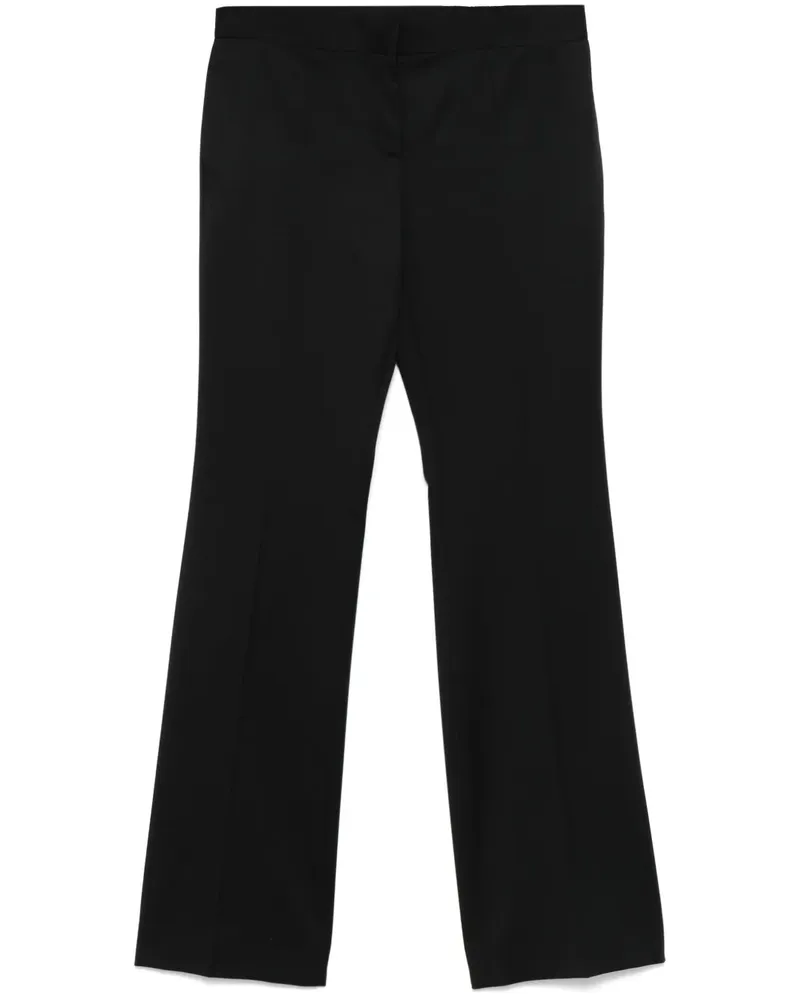 Moschino Ausgestellte Hose - Schwarz Schwarz