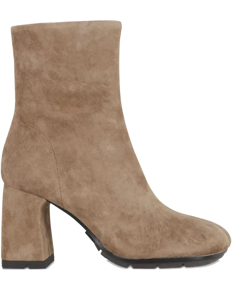 ash 85mm zip boots - Braun Braun