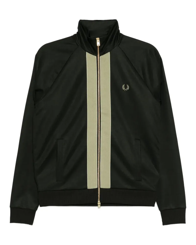 Fred Perry Jacke mit Logo-Stickerei - Grün Grün