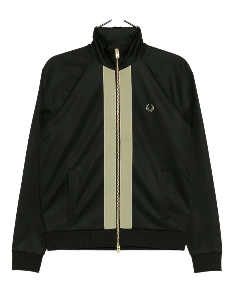 Fred Perry Jacke mit Logo-Stickerei - Grün Grün
