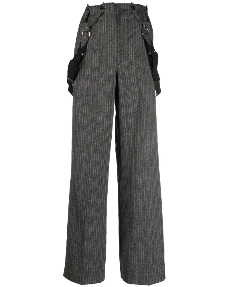 Philosophy Di Lorenzo Serafini Gestreifte Hose - Grau Grau