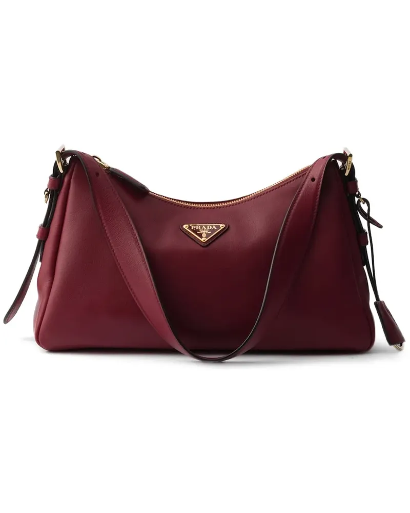 Prada Mittelgroße Aimée Schultertasche - Rot Rot