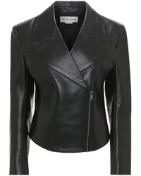 Victoria Beckham Klassische Bikerjacke Schwarz