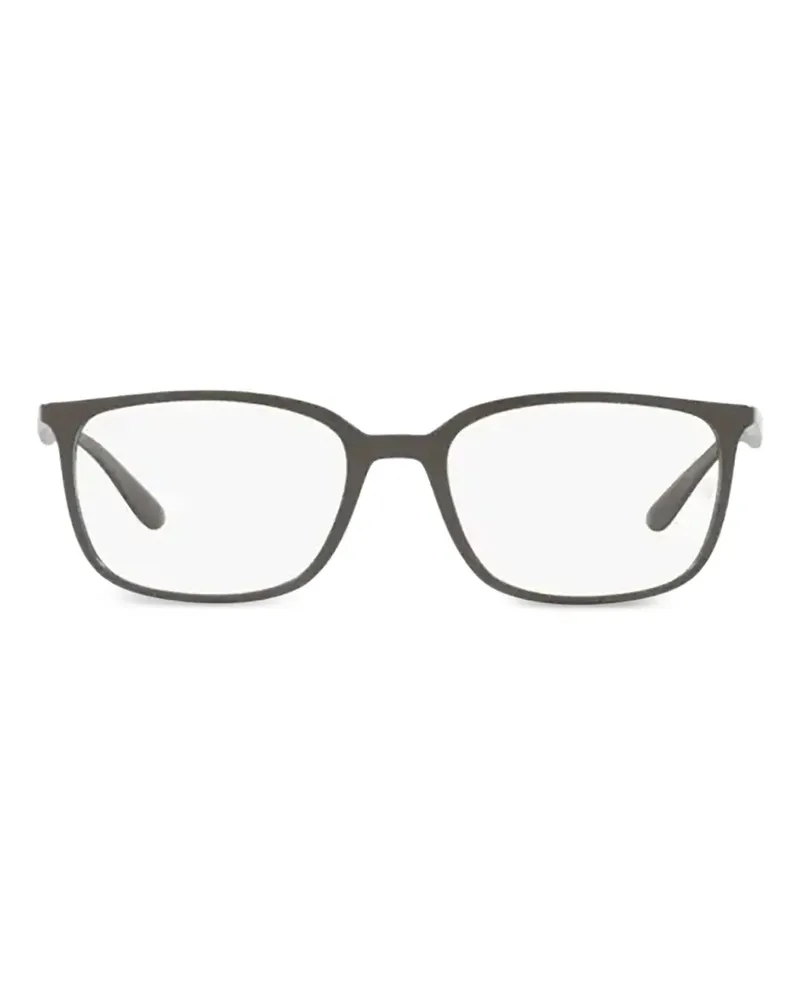 Ray Ban Brille mit eckigem Gestell - Braun Braun