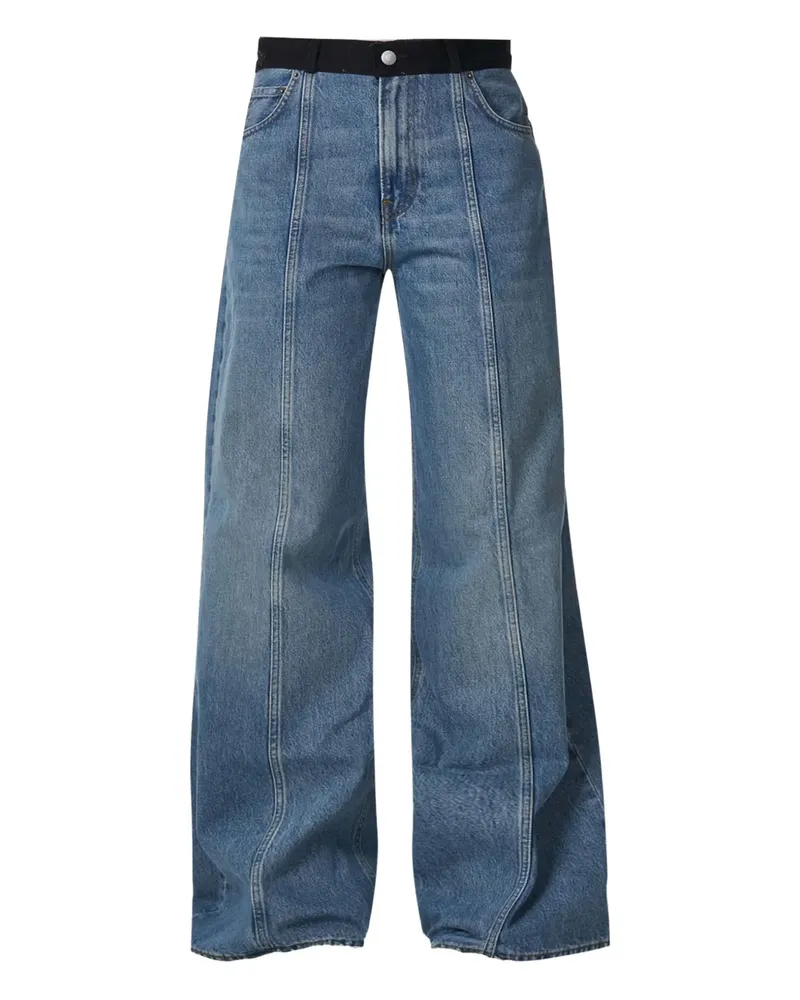 Haikure Peace Lagoon Jeans mit Schlitzen - Blau Blau