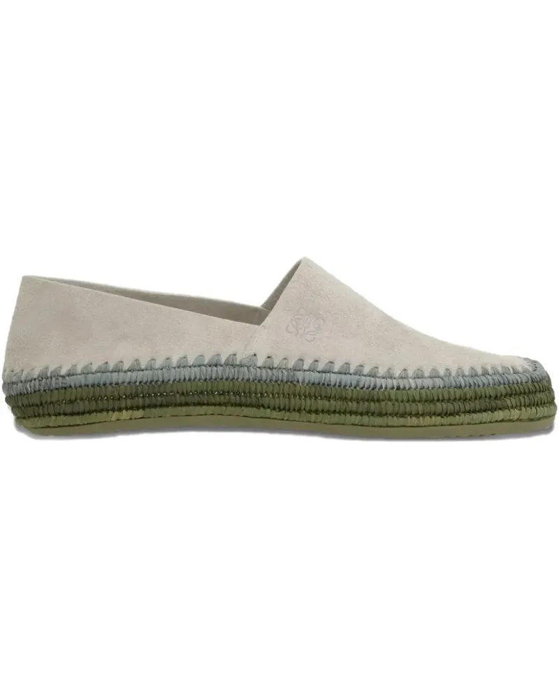Loewe Rio Loafer aus Wildleder - Grau Grau
